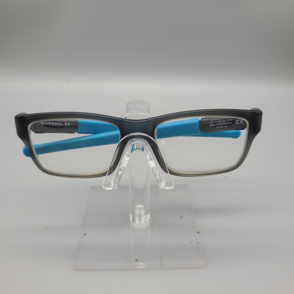 Oakley Marshal XS Eyeglasses Satin Grey Smoke Blue OY8005-0249 Youth 49-15 128